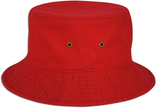 Vista 12 de Sombrero de cubo de algodón Pesca Boonie visera visera Sun Safari Verano Camping