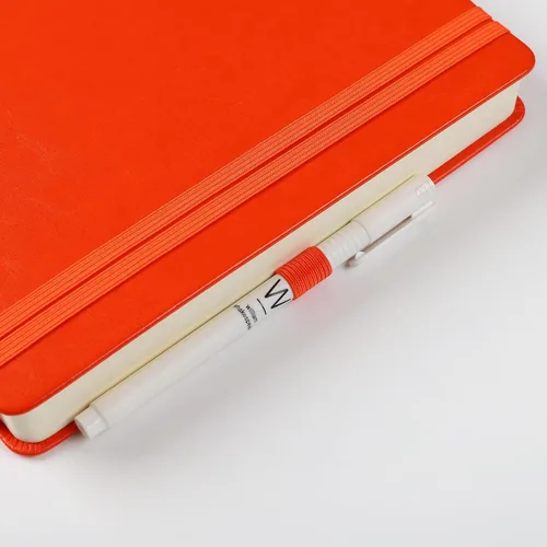 Vista 4 de Cuaderno de diario para hombres y mujeres, diarios para escribir A5, 180 hojas, 360 páginas, cuaderno de rayas universitarias de 3.53 oz/yd²