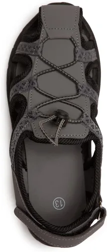 Vista 4 de Skysole Zapatos de agua para niños, sandalias anfibias resistentes con correa trasera y puntera cerrada para playa, senderismo y deportes al aire