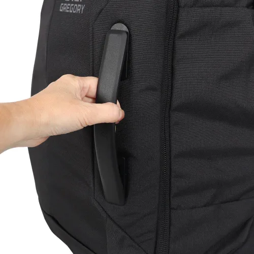 Vista 9 de Gregory Border - Mochila de viaje de 40 litros, tamaño único, liquen negro