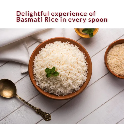 Vista 6 de Himalayan Chef - Arroz Basmati Parboiled del Himalaya, saludable y grano extra largo - 2 libras