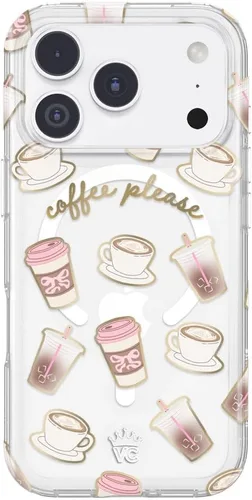 Vista 280 de VELVET CAVIAR Funda para iPhone 15, compatible con MagSafe, probada contra caídas de 10 pies, fundas protectoras de diseño, leopardo color rosa