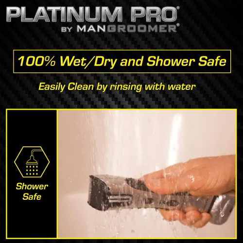 Vista 7 de MANGROOMER Oferta de paquete de peluquería corporal de $20 - Ultimate PRO Back Shaver, obtén una peluquera corporal Platinum PRO por solo $20 extra