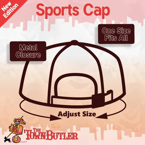 Vista 3 de The Town Butler #Pereira - Un cómodo sombrero de béisbol ajustable para papá