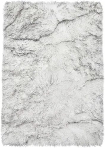 Vista 134 de Latepis - Alfombra rectangular de piel sintética tipo lana de oveja suave y esponjosa de estilo bohemio para sala de estar, dormitorio y residencias