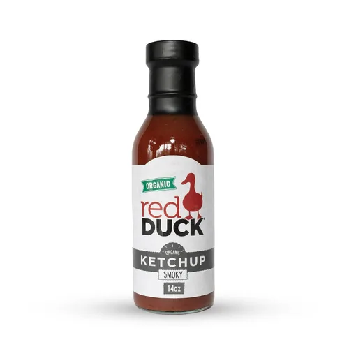 Vista 7 de Red Duck Ketchup orgánico original, sin gluten, totalmente natural, 14 onzas