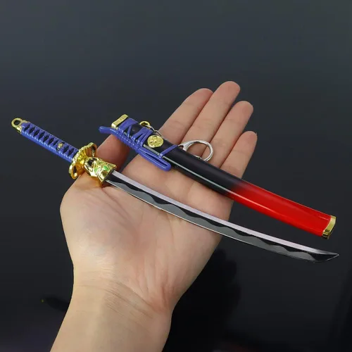 Vista 3 de Superbuybox Artes marciales cuchillo juego colección escritorio habitación decoración mochila colgante regalo (Onimaru Kunitsuna), Onimaru Kunitsuna