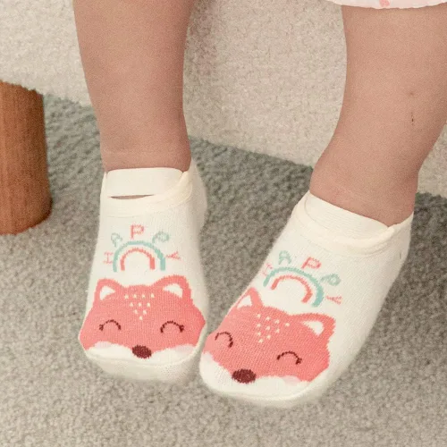Vista 3 de Calcetines antideslizantes para bebés y niñas de 0 a 36 meses, 6 pares