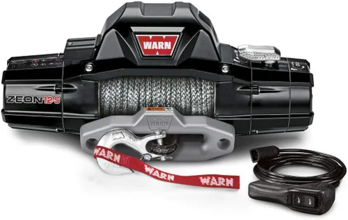Vista 4 de Warn 89611 ZEON 10-S cabrestante con cuerda sintética - Capacidad de 10000 lb