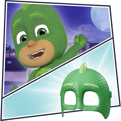 Vista 5 de PJ Masks - Máscara de héroe para preescolar, máscara de disfraz para niños de 3 años en adelante