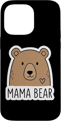 Vista 21 de Mama Bear Mother's Day Mom Momma Cute Quote Saying Parent Case for iPhone 17