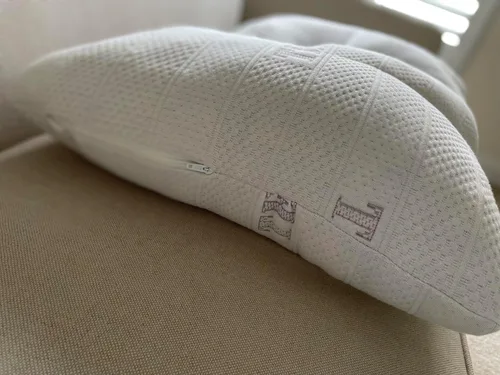 Vista 8 de Almohada cervical para dormir y aliviar el dolor de cuello - Almohadas de espuma viscoelástica - Almohadas ajustables para dolor de cuello y hombros