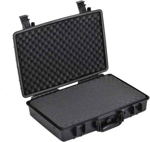 Vista 3 de MEIJIA Estuche Protector Impermeable Portátil, Estuche Duro para Cámara, Espuma de Ajuste Personalizado Insertada, Negro Elegante, Compatible