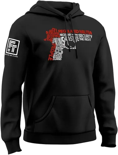 Vista 4 de Fantastic Tees 2nd Amendment Rights to Bear Arms Military Men's Apparel