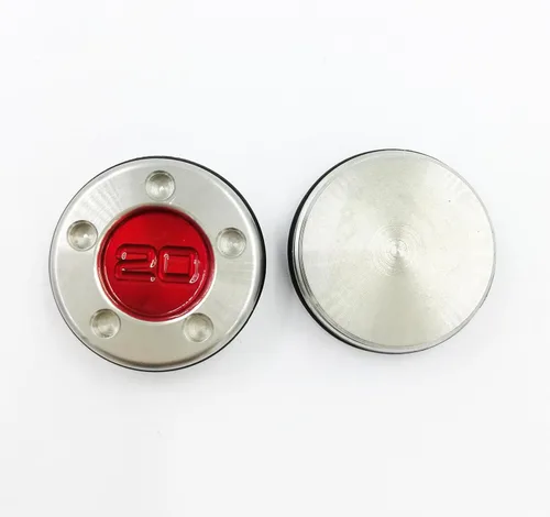 Vista 5 de 2 pesos personalizados de 0.71 oz + llave roja para putters Titleist Scotty Cameron, color rojo Compatible with Titleist Scotty Cameron Putters