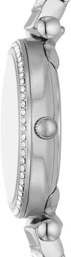 Vista 3 de Fossil Carlie Mini Reloj casual de cuarzo de acero inoxidable para mujer