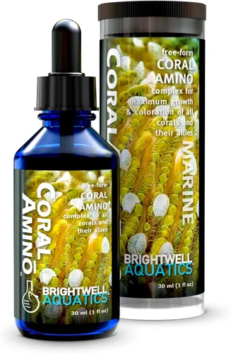 Vista 8 de Brightwell Aquatics CoralAmino - Complejo de aminoácidos para coloración y crecimiento de corales, 2L