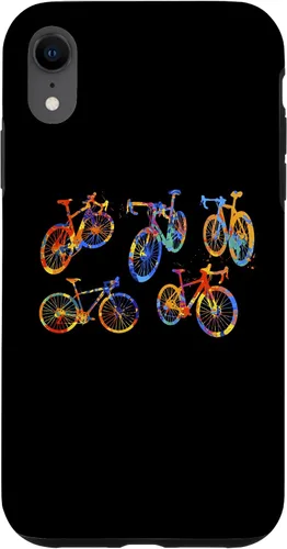 Vista 8 de iPhone 15 Road Bike Cyclist Graphic - Funda de diseño de bicicleta
