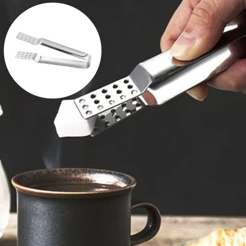 Vista 7 de Paquete de 2 exprimidores de bolsas de té de acero inoxidable, pinzas para bolsa de té de cocina, infusor de té de hierbas, soporte para bolsa