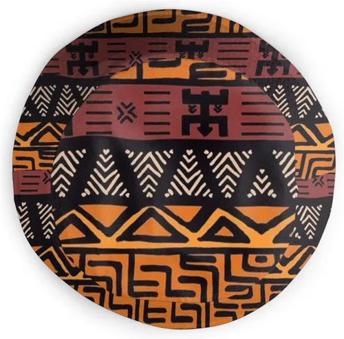 Vista 4 de Sombrero de pescador africano para viajes en la playa, sombrero de verano, protección solar UV, sombrero de pescador, regalos africanos