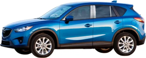 Vista 3 de QAA es compatible con Mazda Cx-5 2013-2016 8 piezas de acero inoxidable poste de pilar trim, incluye pieza triangular delantera PP13722