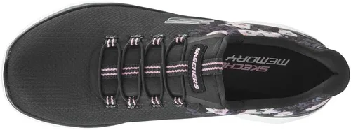 Vista 2 de Skechers Sport SummitsPerfect Blossom - Tenis para mujer, 85 CD de EE. UU., negro, multifloral, Negro Multi