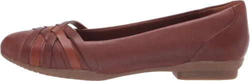 Vista 8 de Clarks Zapatos planos de ballet Sara Clover para mujer