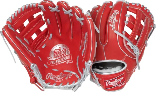 Vista 8 de Rawlings PRO Preferred - Guante de béisbol Tamaño 11.5-12.75 pulgadas Estilo múltiple