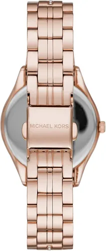 Vista 3 de Michael Kors Lauryn - Reloj de cuarzo con tres manos para mujer