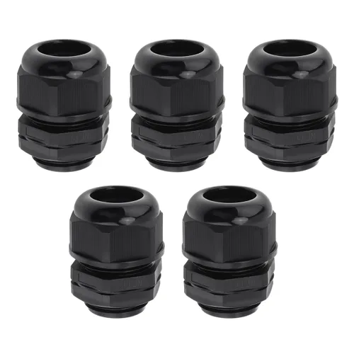 Vista 9 de Prensaestopas RTNLIT NPT de 1-1/2", IP68 impermeable, paquete de 1 Conectores plásticos de nylon ajustables del cordón del alivio de tensión
