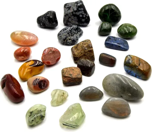 Vista 3 de Tumbles de piedras preciosas Piedras metafísicas Bolsas de 7.05 oz Bronzita Broncita