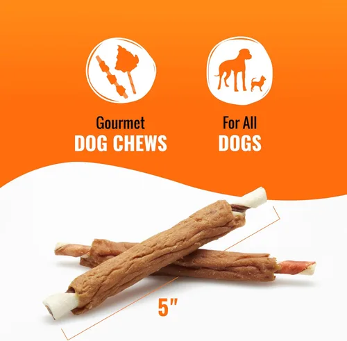 Vista 5 de Good 'n' Fun Masticables de Costillas de Triple Sabor para Todos los Perros, 12 Onzas, Consiente a tu Perro con Masticables de Larga Duración Hechos
