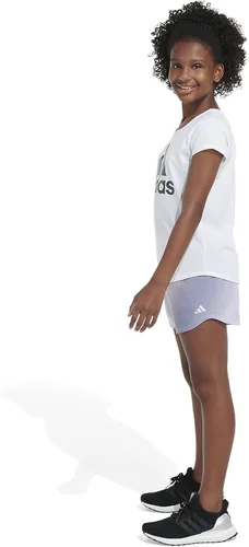 Vista 5 de adidas Pantalones cortos grandes Aeroready Ombré para niña