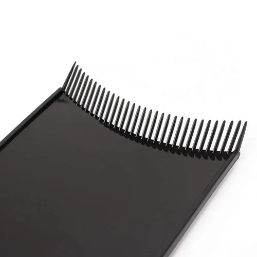 Vista 4 de Kit de resaltado de balayage de 6 piezas, tablero de color para el cabello con dientes, láminas y cepillo para teñir y colorear 3 tamaños