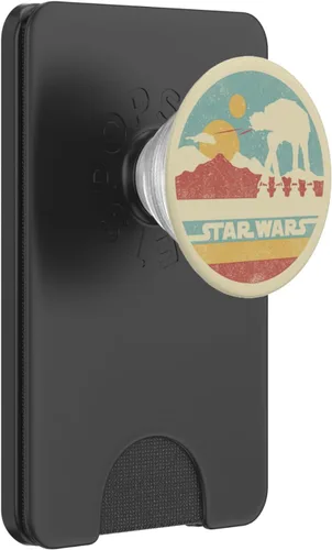 Vista 7 de Star Wars AT-AT Retro Mountain Range PopSockets PopGrip: agarre intercambiable para teléfonos y tabletas