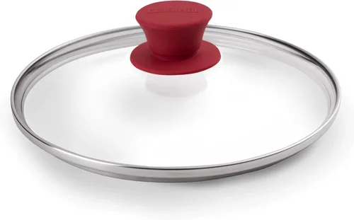 Vista 29 de Cuisinel Tapa de cristal – 6 pulgadas – Compatible con Lodge – Funda de repuesto templada totalmente montada – Apto para horno para sartenes – Para