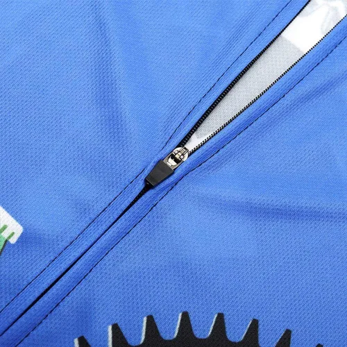 Vista 4 de MOXILYN Camisas de ciclismo para hombre, manga corta, camiseta de ciclismo 3D, camiseta divertida para bicicleta