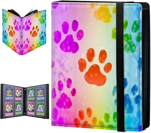 Vista 10 de Carpeta para tarjetas intercambiables, 4 bolsillos para tarjetas intercambiables, 160 bolsillos de doble cara, funda para tarjetas