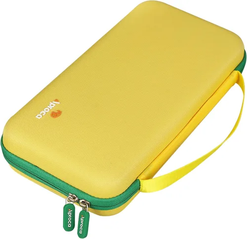 Vista 7 de Aproca Funda compatible con el kit de fabricación de pulseras de la amistad, bolsa portátil de almacenamiento para accesorios, color amarillo