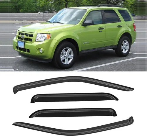 Vista 23 de Protección contra lluvia para ventanas para Ford Explorer/Mercury Mountaineer 2002-2010, protector de visera de ventana, deflector de viento