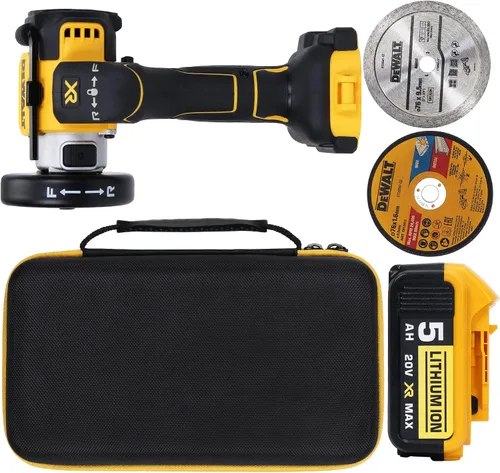 Vista 9 de khanka Estuche de transporte duro de repuesto para DEWALT 20V MAX 3 en 1 herramienta de corte sin escobillas (DCS438B), solo funda