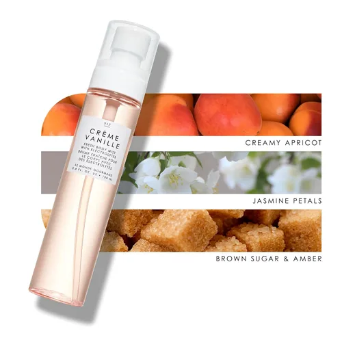 Vista 3 de Le Monde Gourmand Crème Vanille Fresh Mist - 3.4 fl oz (100 ml) - Vainilla, Floral, Notas Dulces
