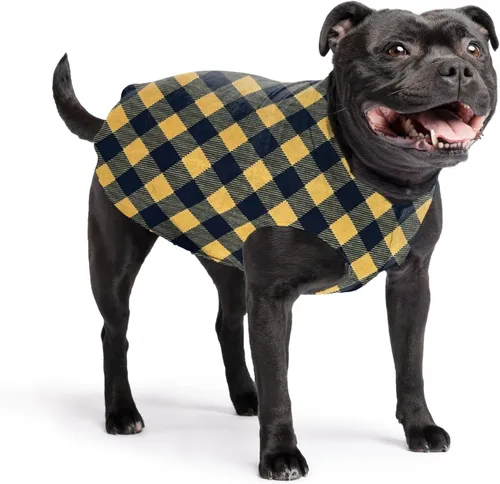Vista 22 de Abrigo elástico de lana para perro, ropa suave y cálida para perro, suéter elástico para mascotas, lavable en lavadora, ecológico, para todo el año