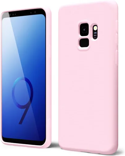 Vista 396 de oakxco Funda para teléfono Samsung Galaxy S8 de silicona líquida, delgada y fina de gel de goma suave TPU cubierta protectora simple llana