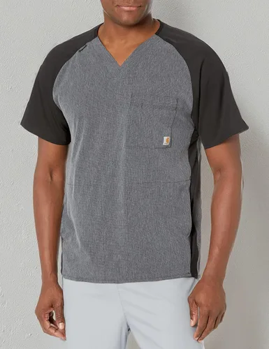 Vista 3 de Carhartt Camisa médica raglán de 2 tonos para hombre