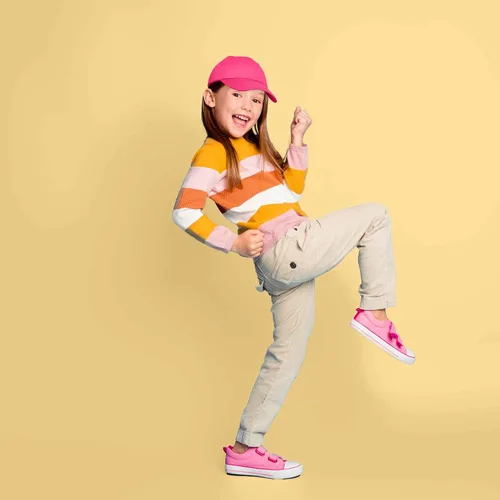 Vista 12 de DALIX Gorra plana de algodón, color marrón, náutico, rosa, rojo o blanco, para niños o jóvenes