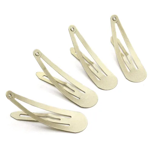 Vista 3 de Dofash 12 pinzas para el pelo a presión para mujer, antideslizantes y de metal, clips pequeños de 2.0 in de 2 pulgadas para cabello fino y fino
