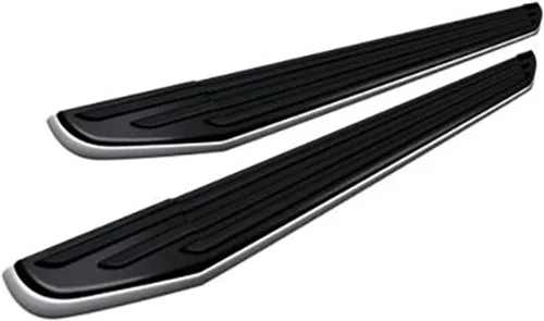 Vista 2 de Black Horse - Estribos de alta calidad, color negro, compatibles con GMC Sierra 1500 2019-2024, GMC Sierra 2500 HD 2020-2024, GMC Sierra 3500