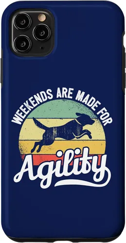 Vista 11 de iPhone 15 Dog Agility Handler - Weekends Are Made For Dog Agility Case