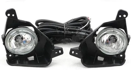 Vista 5 de Auto-Tech - Lámparas antiniebla transparentes de repuesto para Mazda 2 M2 2010-2014 Kit de montaje de faros antiniebla delanteros (un par)